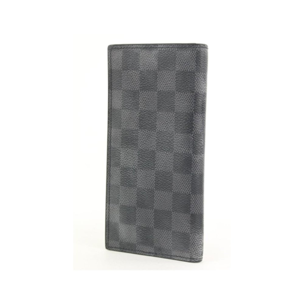 Louis Vuitton Damier Graphite Brazza Wallet Long